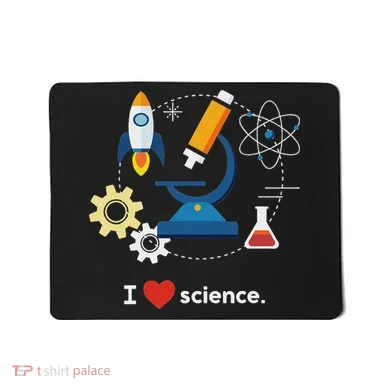 I Love Science Mousepad