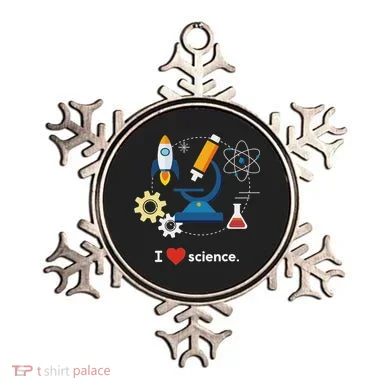 I Love Science Ornament