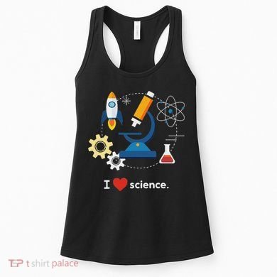 I Love Science Women's Tank Top