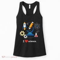 I Love Science Women's Tank Top thumb 0