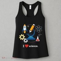 I Love Science Women's Tank Top thumb 3