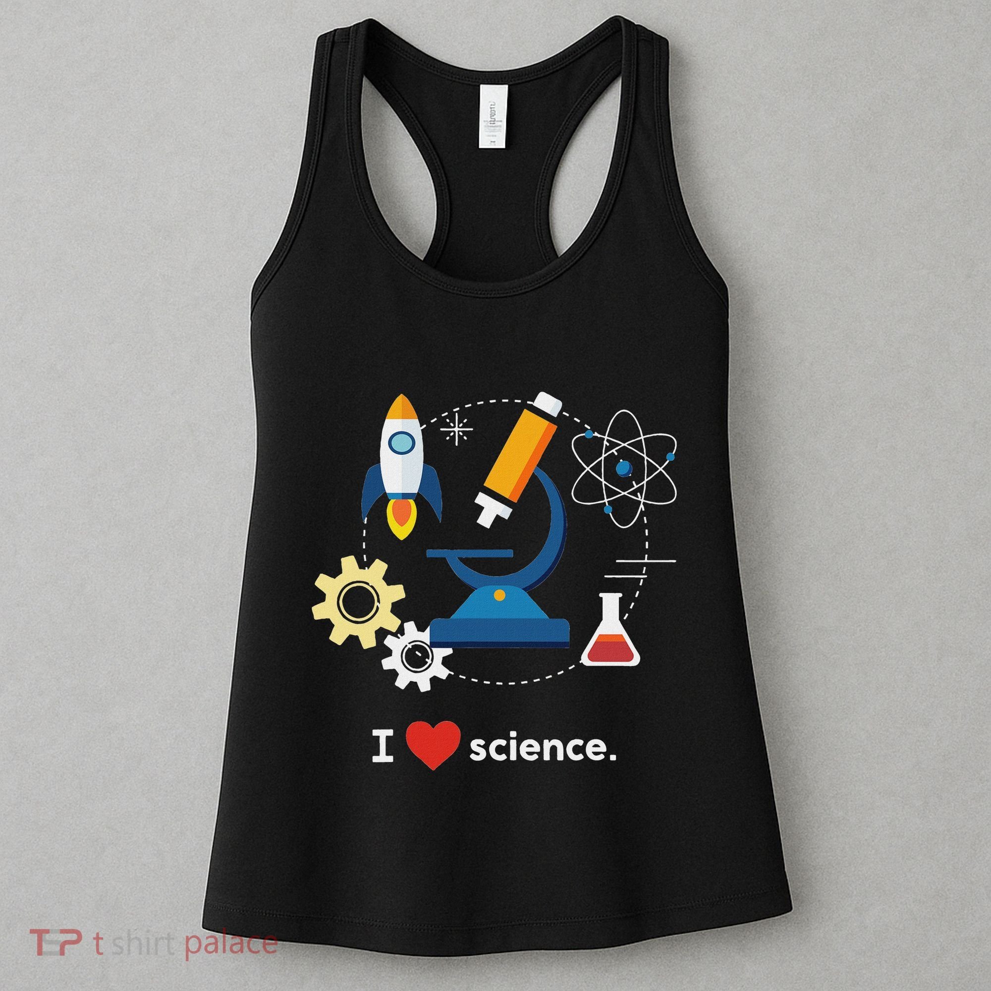 I Love Science Women's Tank Top