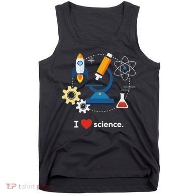 I Love Science Tank Top
