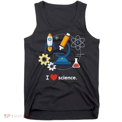 I Love Science Tank Top