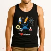 I Love Science Tank Top thumb 3