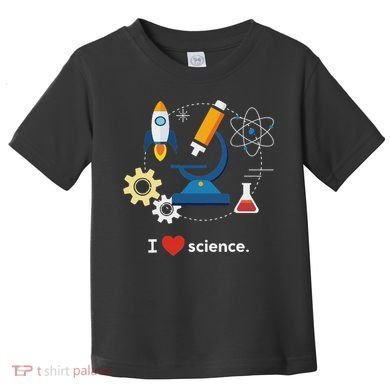 I Love Science Toddler T-Shirt