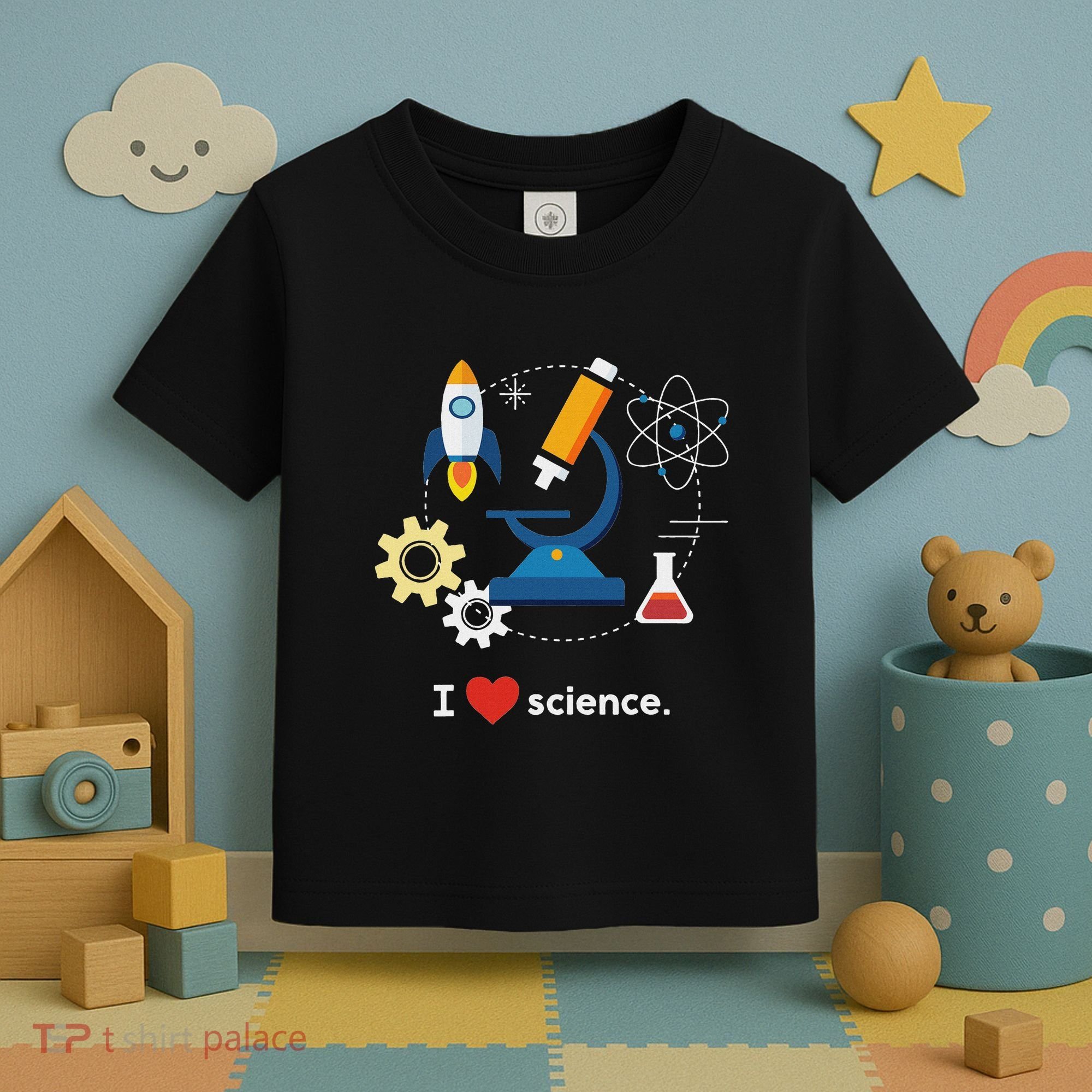 I Love Science Toddler T-Shirt