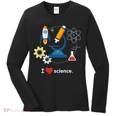 I Love Science Women's Long Sleeve Shirt