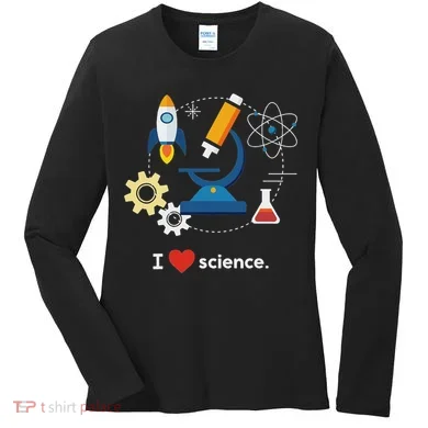 I Love Science Women's Long Sleeve Shirt