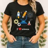 I Love Science Women's T-Shirt thumb 2