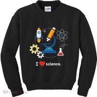 I Love Science Kids Sweatshirt thumb 0