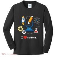 I Love Science Kids Long Sleeve Shirt thumb 0