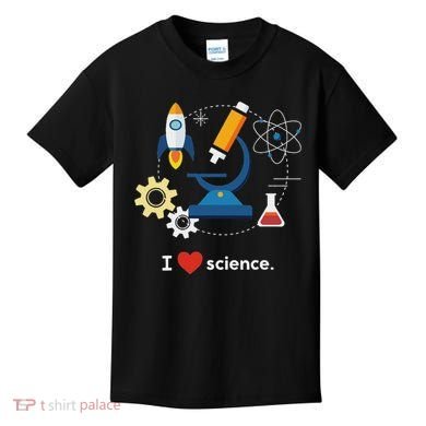 I Love Science Kids T-Shirt