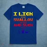 I Lick Swallow And Suck Alcohol Ing Gift T-Shirt thumb 5