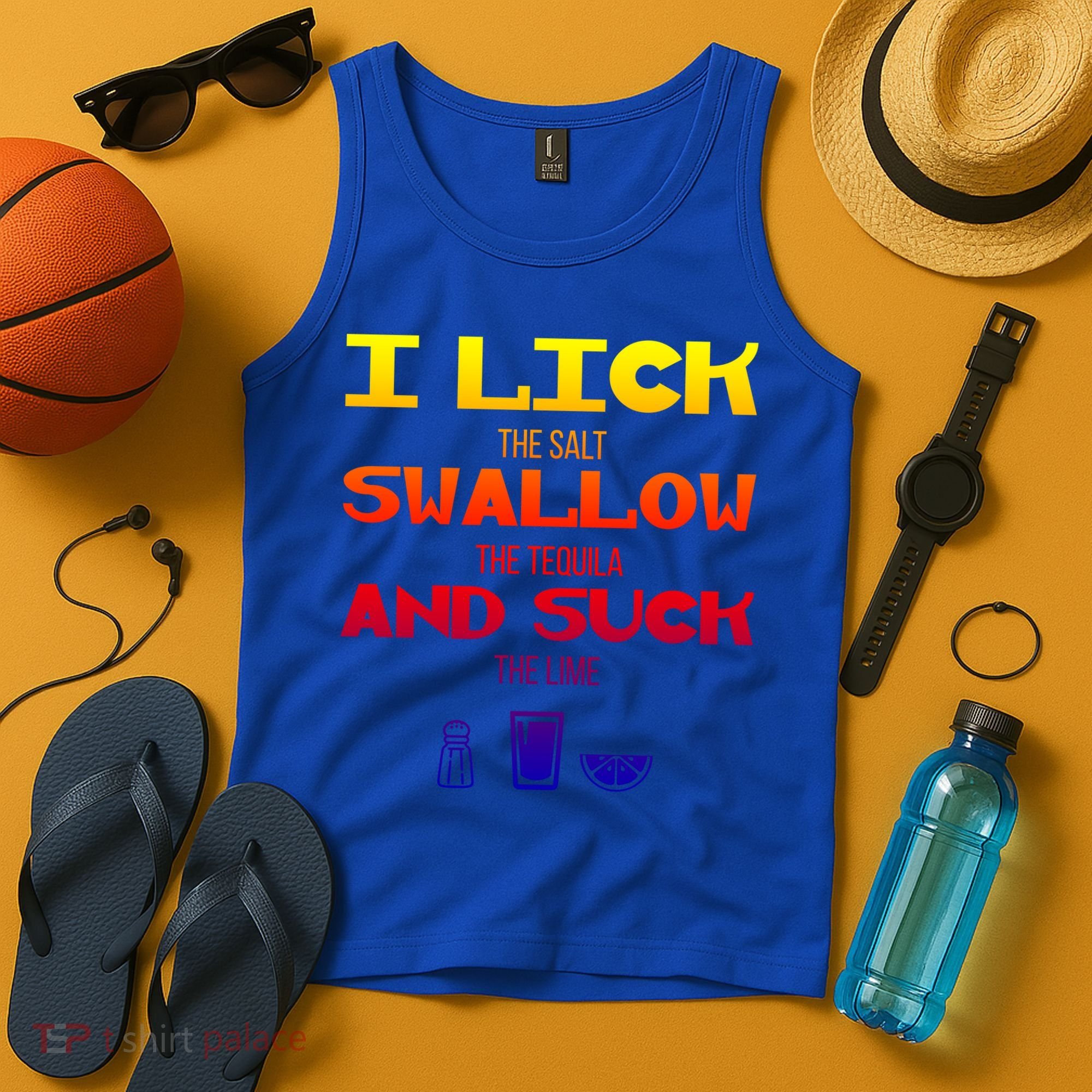 I Lick Swallow And Suck Alcohol Ing Gift Tank Top