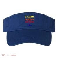 I Lick Swallow And Suck Alcohol Ing Gift Visor thumb 0