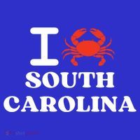 I Love South Carolina Crab Shellfish National Seafood Month Meaningful Gift Baby Bodysuit thumb 2
