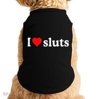 I Love Sluts I Heart Sluts Doggie Tank thumb 0