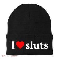 I Love Sluts I Heart Sluts Beanie thumb 0