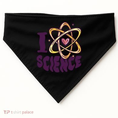 I Love Science USA-Made Doggie Bandana