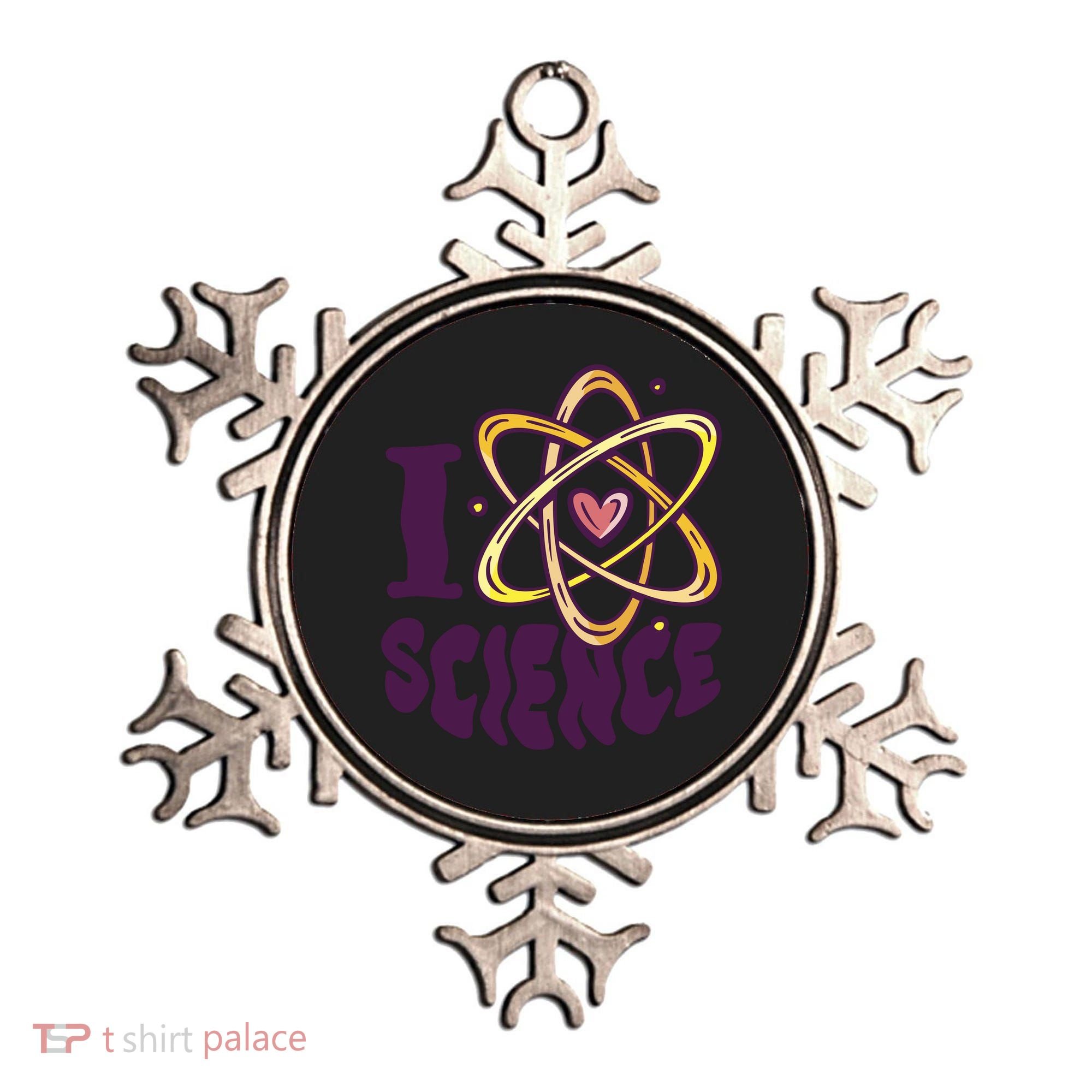 I Love Science Ornament