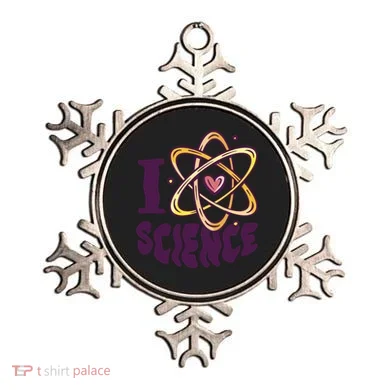 I Love Science Ornament