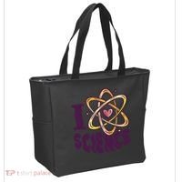 I Love Science Tote Bag thumb 2