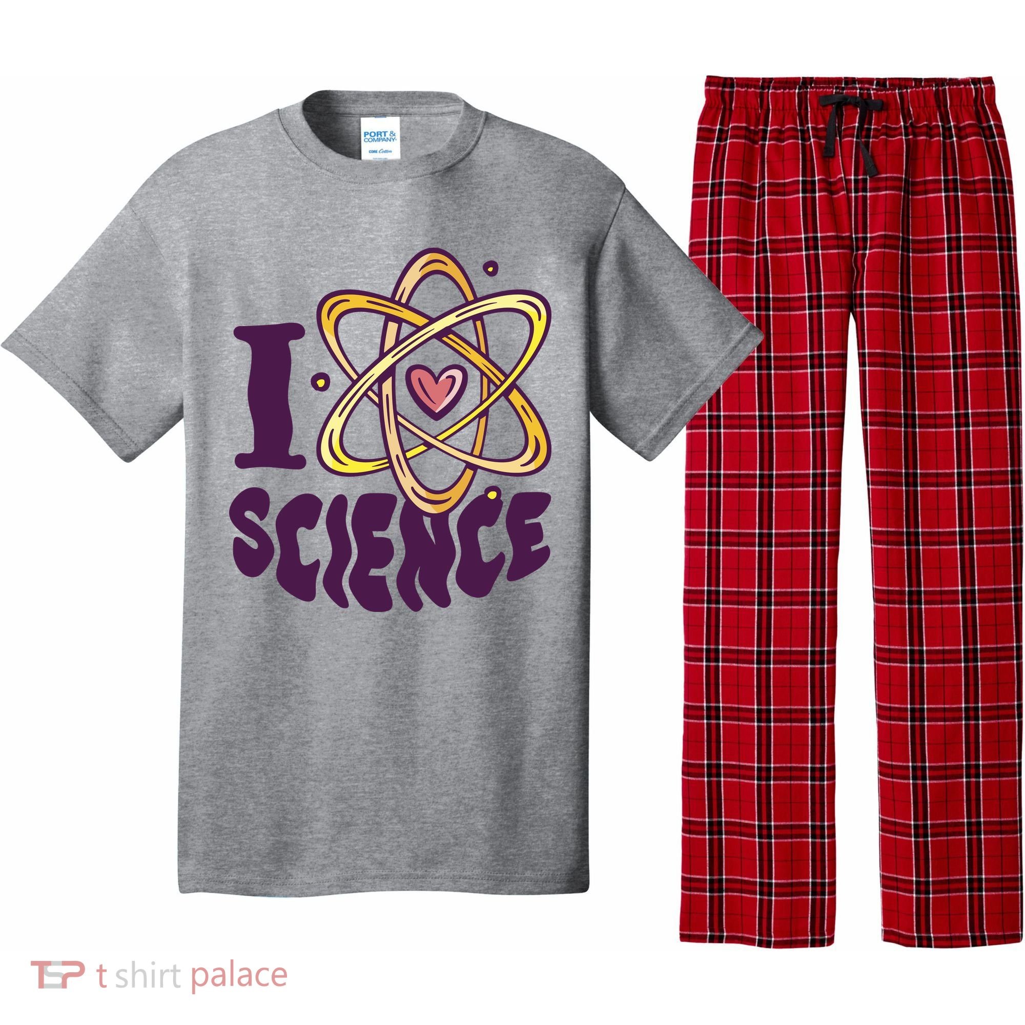 I Love Science Pajama Set