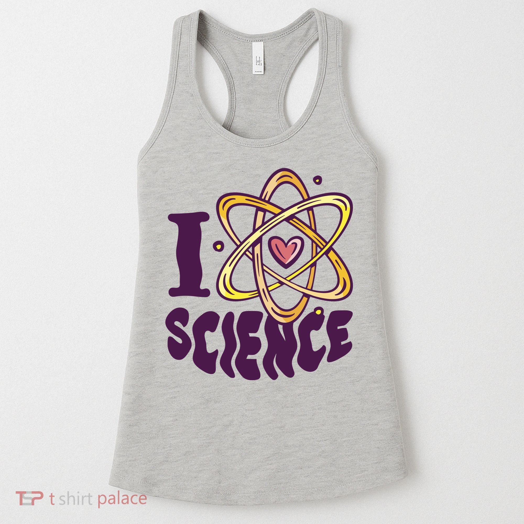 I Love Science Women's Tank Top