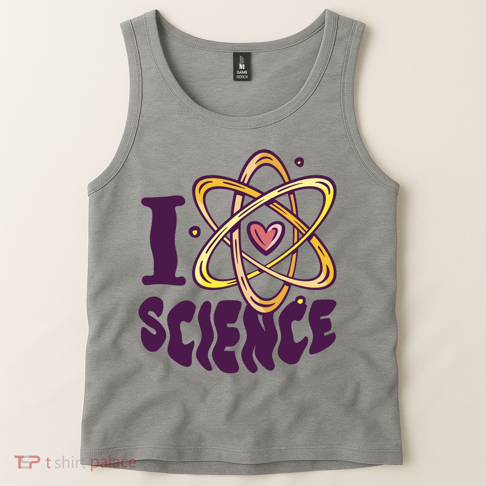 I Love Science Tank Top