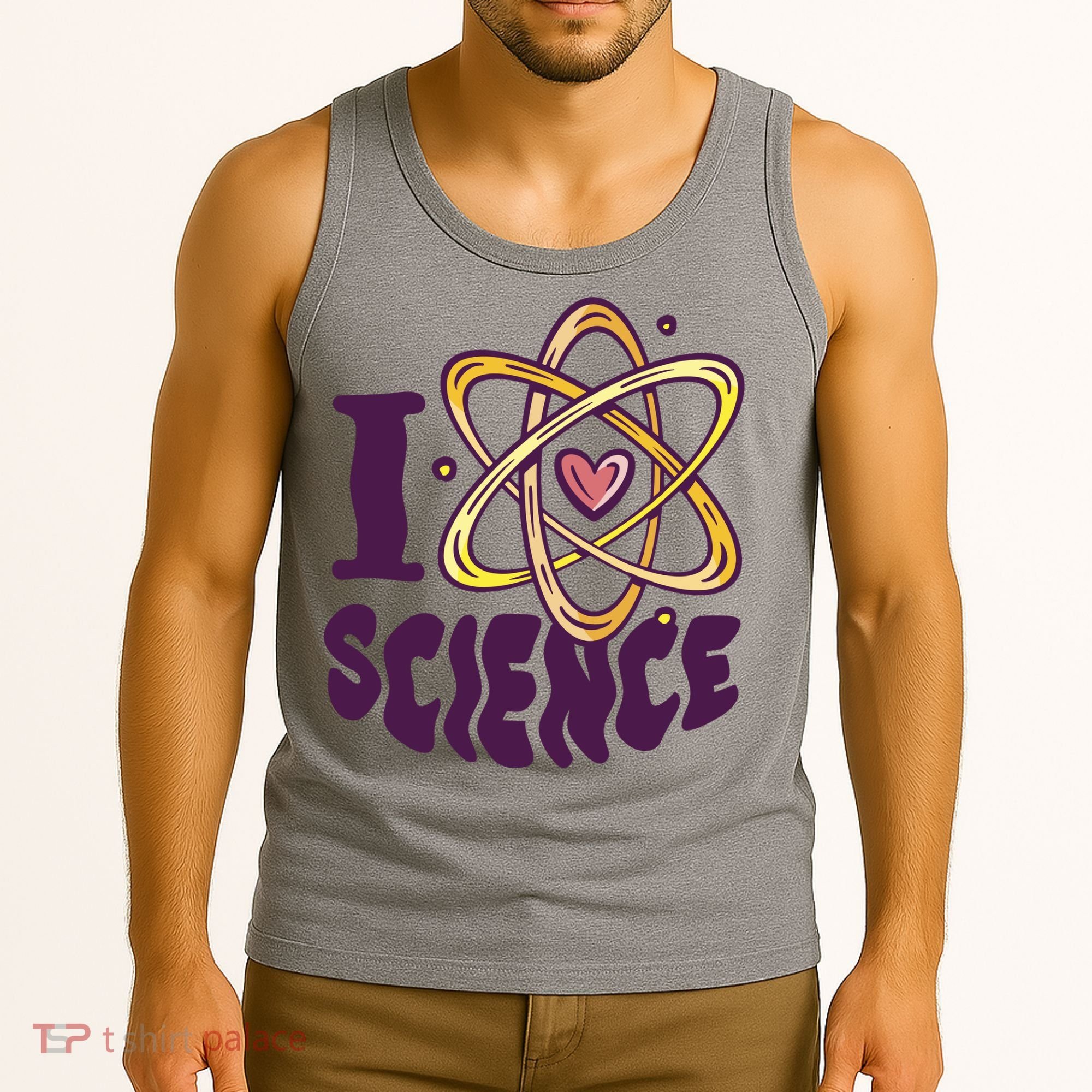 I Love Science Tank Top