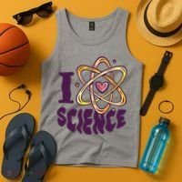I Love Science Tank Top thumb 4