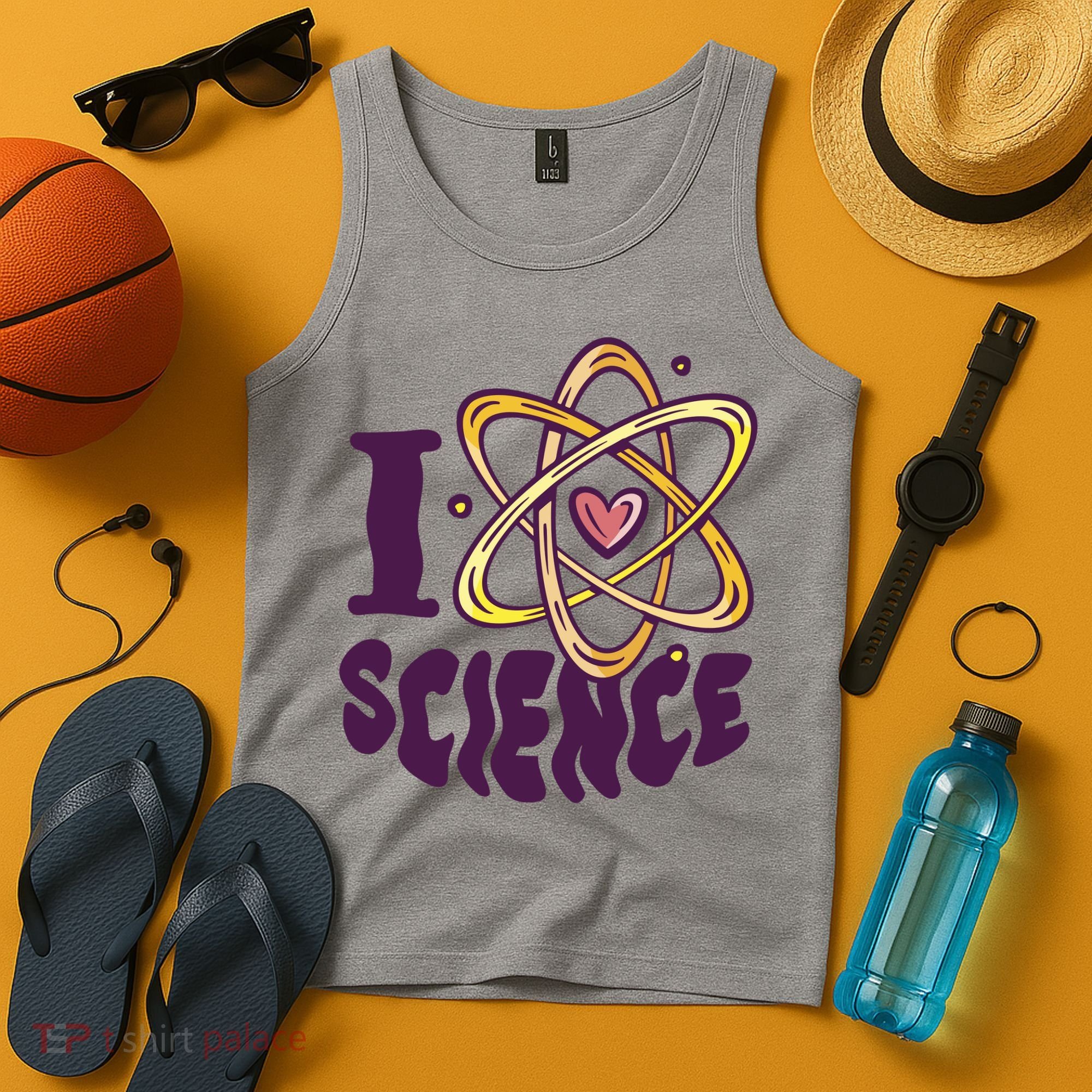 I Love Science Tank Top
