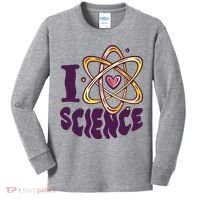 I Love Science Kids Long Sleeve Shirt thumb 0