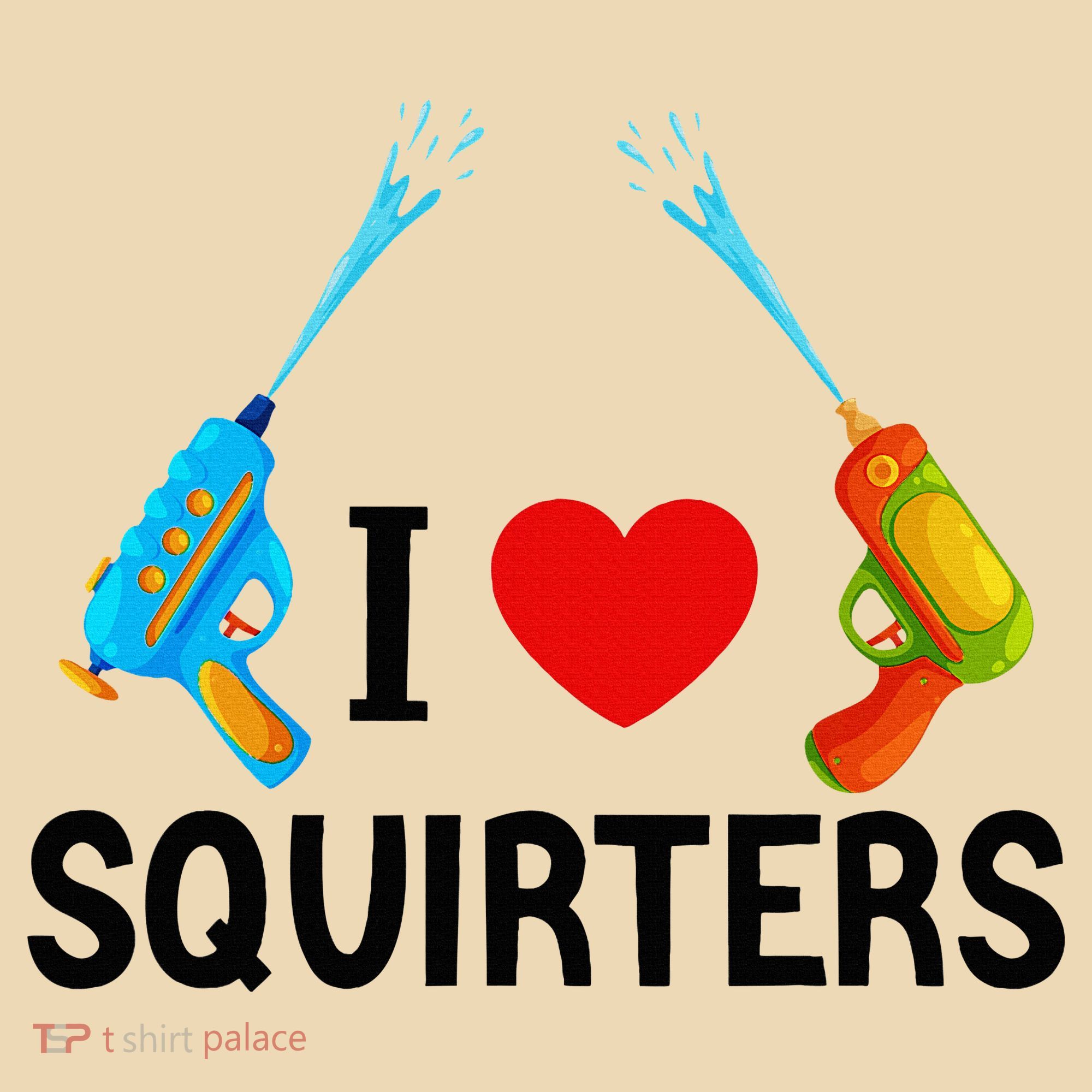 I Love Squirters Tote Bag