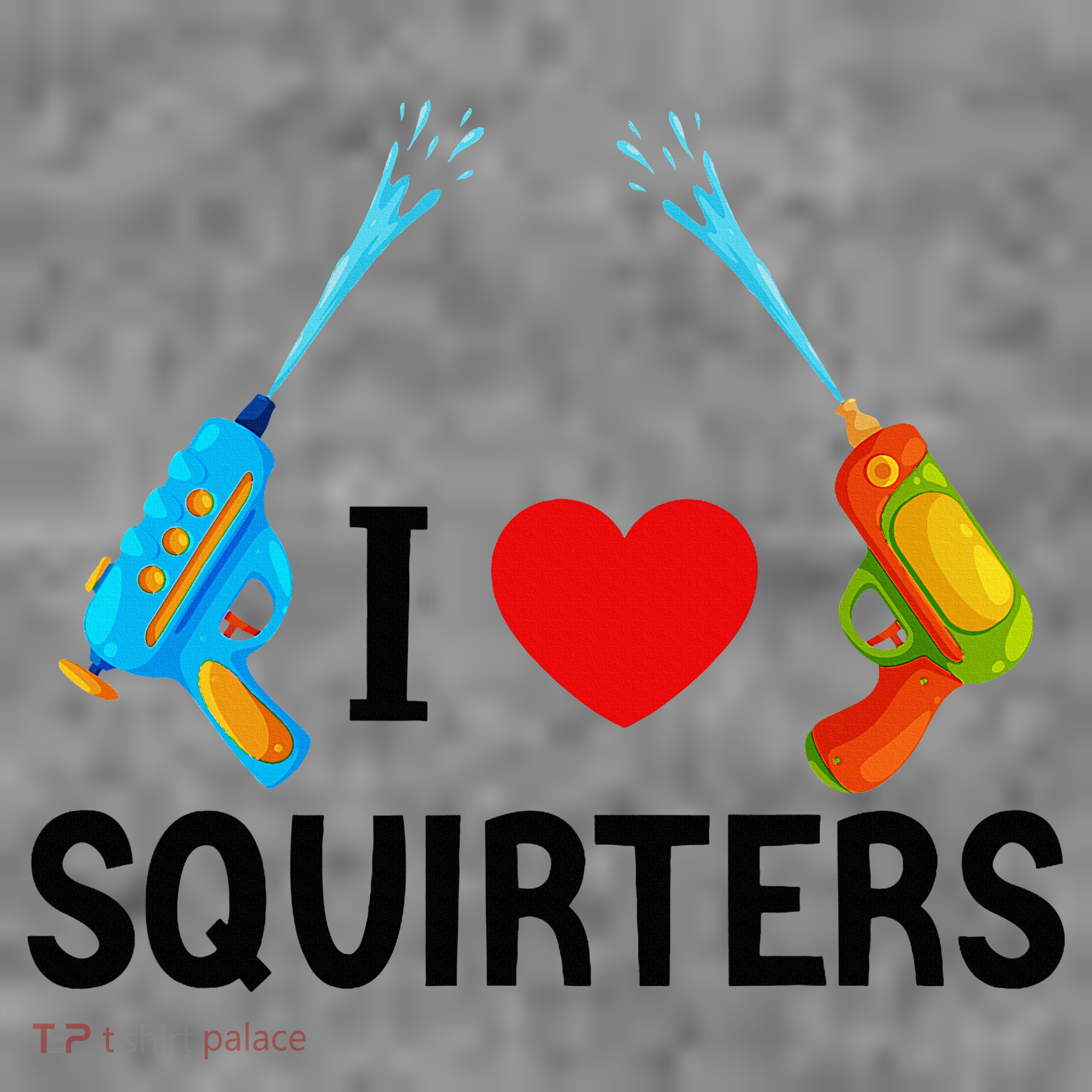I Love Squirters Toddler Hoodie
