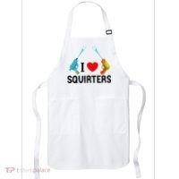 I Love Squirters Apron thumb 0