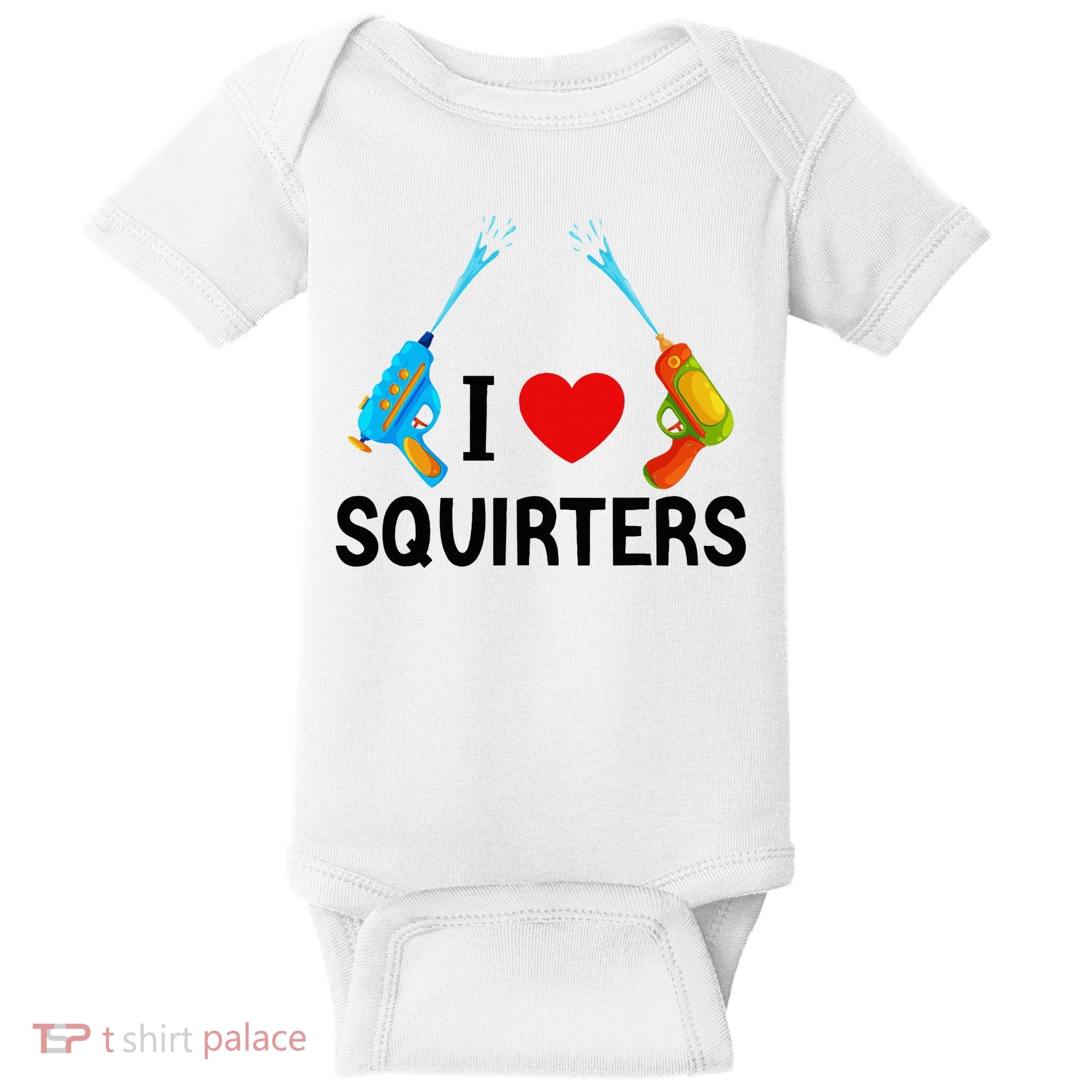I Love Squirters Baby Bodysuit