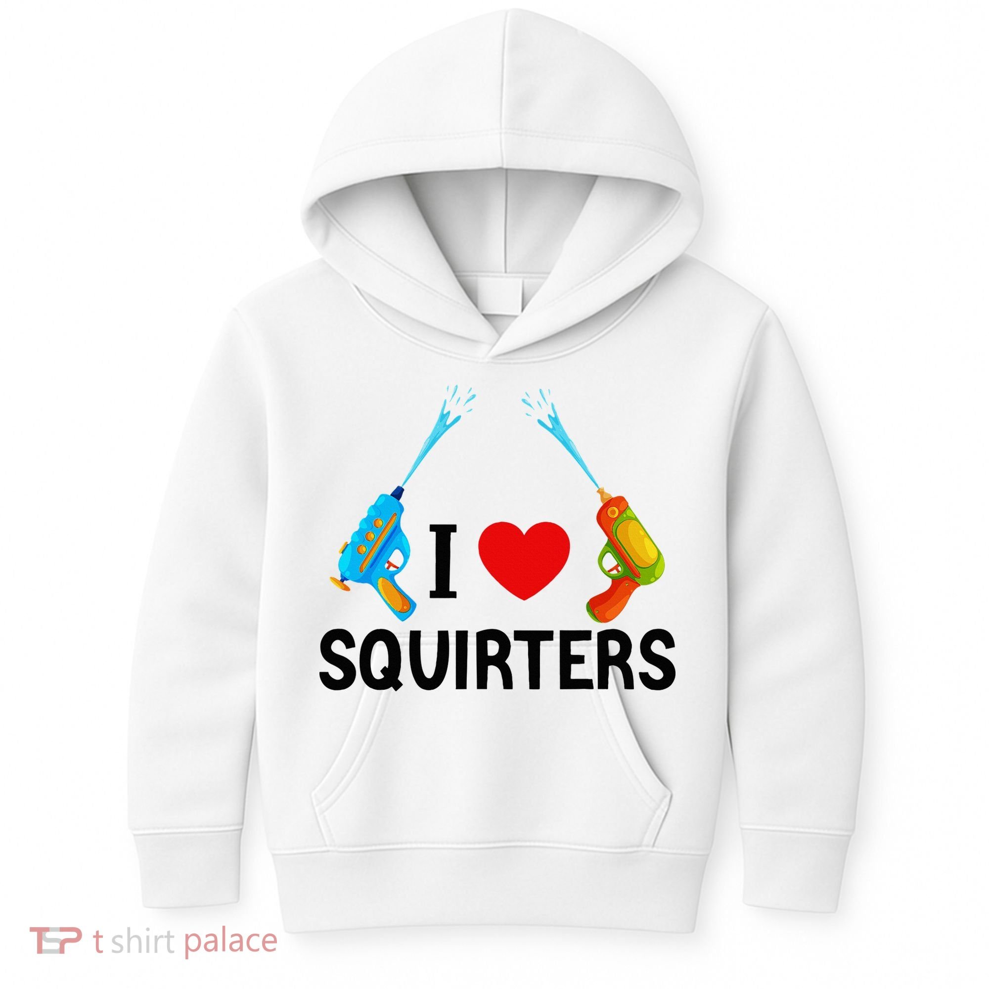 I Love Squirters Kids Hoodie