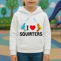 I Love Squirters Kids Hoodie thumb 3