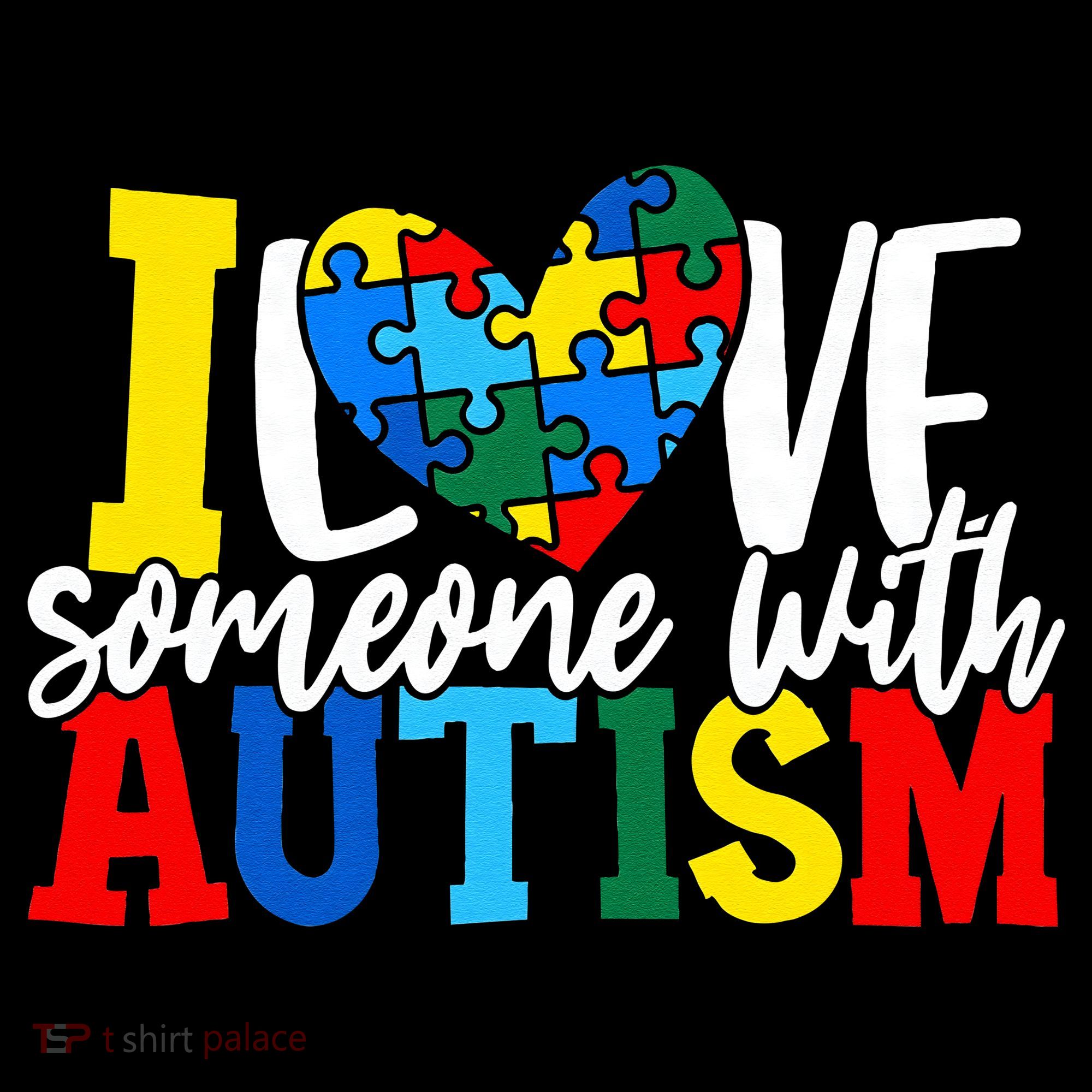 I Love Someone With Autism Autistic Awareness Women's Hoodie