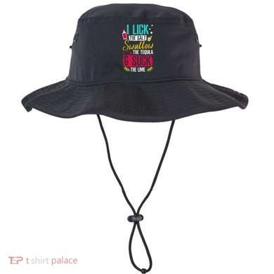 I Lick Swallow And Suck Tequila Gift Bucket Hat