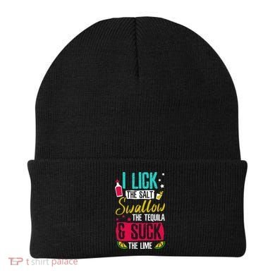 I Lick Swallow And Suck Tequila Gift Beanie