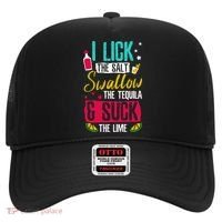 I Lick Swallow And Suck Tequila Gift Hat thumb 0