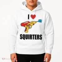 I Love Squirters Funny Water Gun Hoodie thumb 2