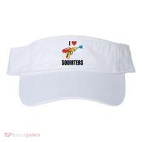 I Love Squirters Funny Water Gun Visor thumb 0