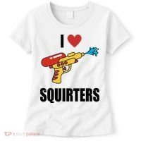 I Love Squirters Funny Water Gun Women's T-Shirt thumb 0