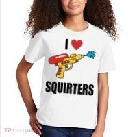 I Love Squirters Funny Water Gun Kids T-Shirt thumb 2
