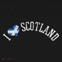 I Love Scotland Vintage Scottish Souvenirs Gift Vacation T-Shirt thumb 7