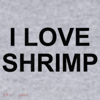 I Love Shrimp Women's Sweatshirt thumb 2